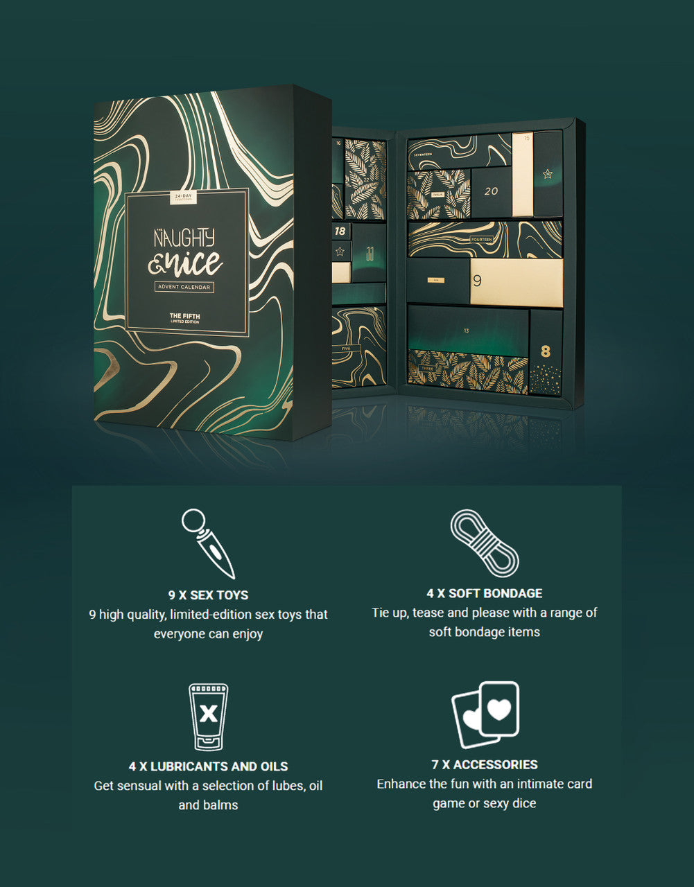 5 Senses Naughty and Nice Advent Calendar