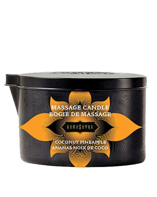 Kama Sutra Coconut Pineapple Ignite Massage Candle product image