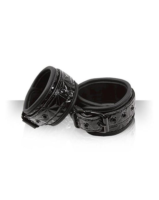 Sinful Black Wrist Cuffs