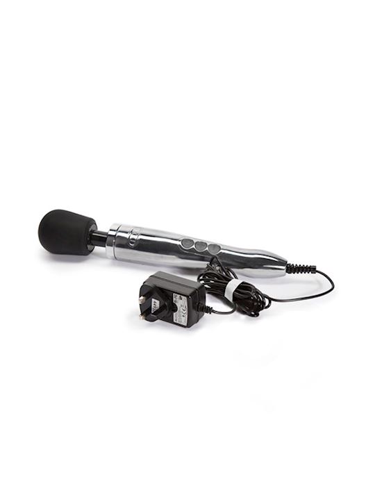 Doxy Die Cast Wand Massager product and charger image