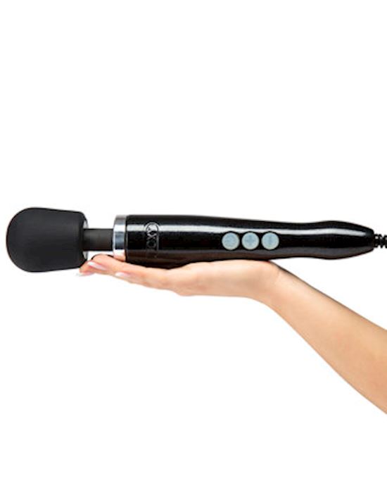 Doxy Die Cast Wand Massager black with hand