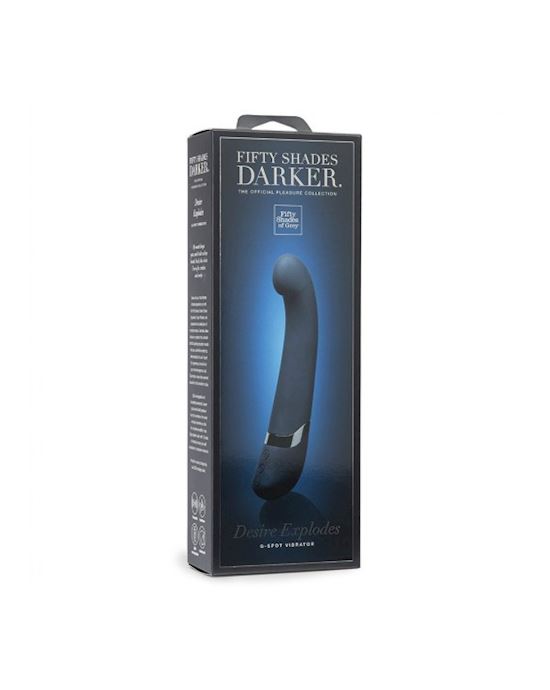 Fifty Shades of Grey Desire Explodes Vibrator product packaging/box
