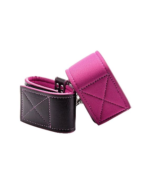 Reversible Ankle Cuffs Pink