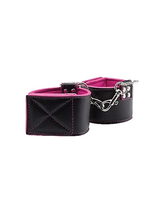 Reversible Ankle Cuffs Pink