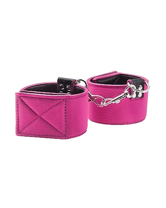 Reversible Ankle Cuffs Pink