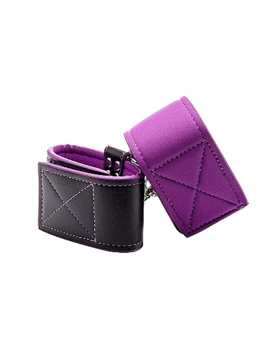 Reversible Ankle Cuffs Purple