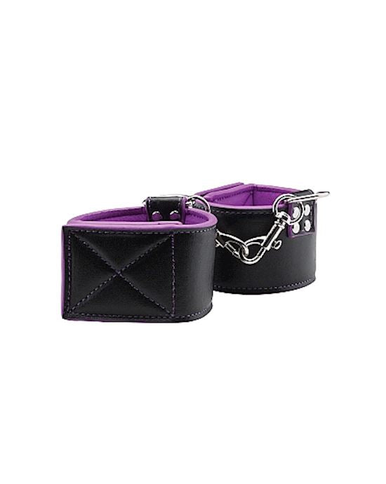 Reversible Ankle Cuffs Purple