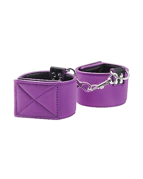 Reversible Ankle Cuffs Purple