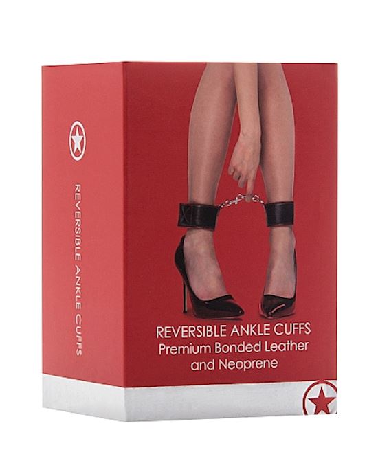 Reversible Ankle Cuffs Red