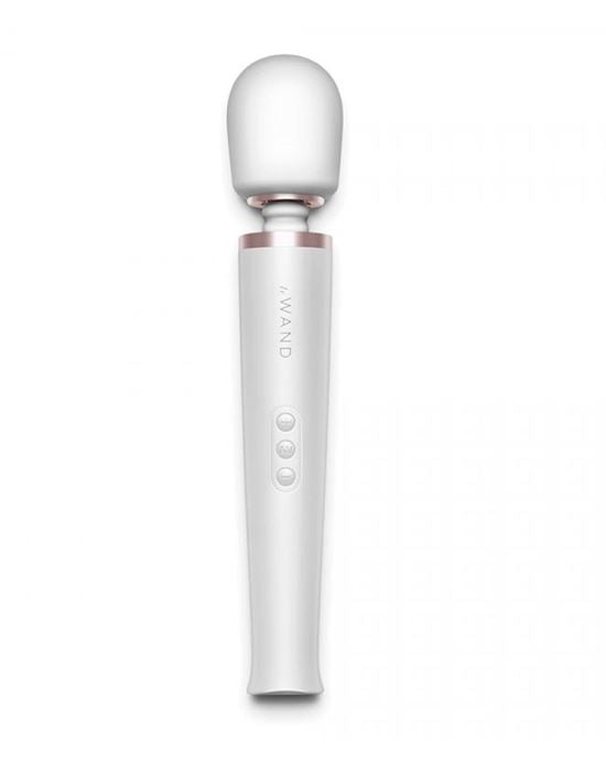 Le Wand Rechargeable Massager White product image front