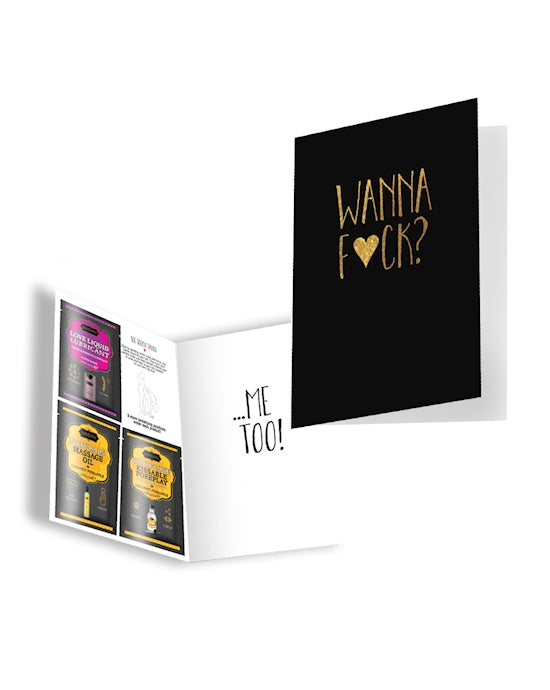Wanna F*ck Greeting Card