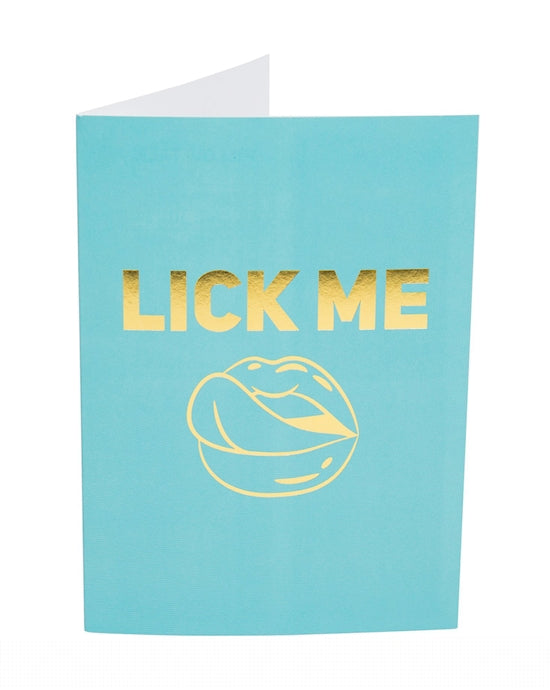 Lick Me Please Greeting Card
