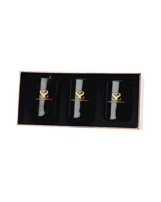 Share Satisfaction Massage Candle Set