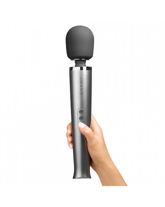 Le Wand Rechargeable Massager Silver product image