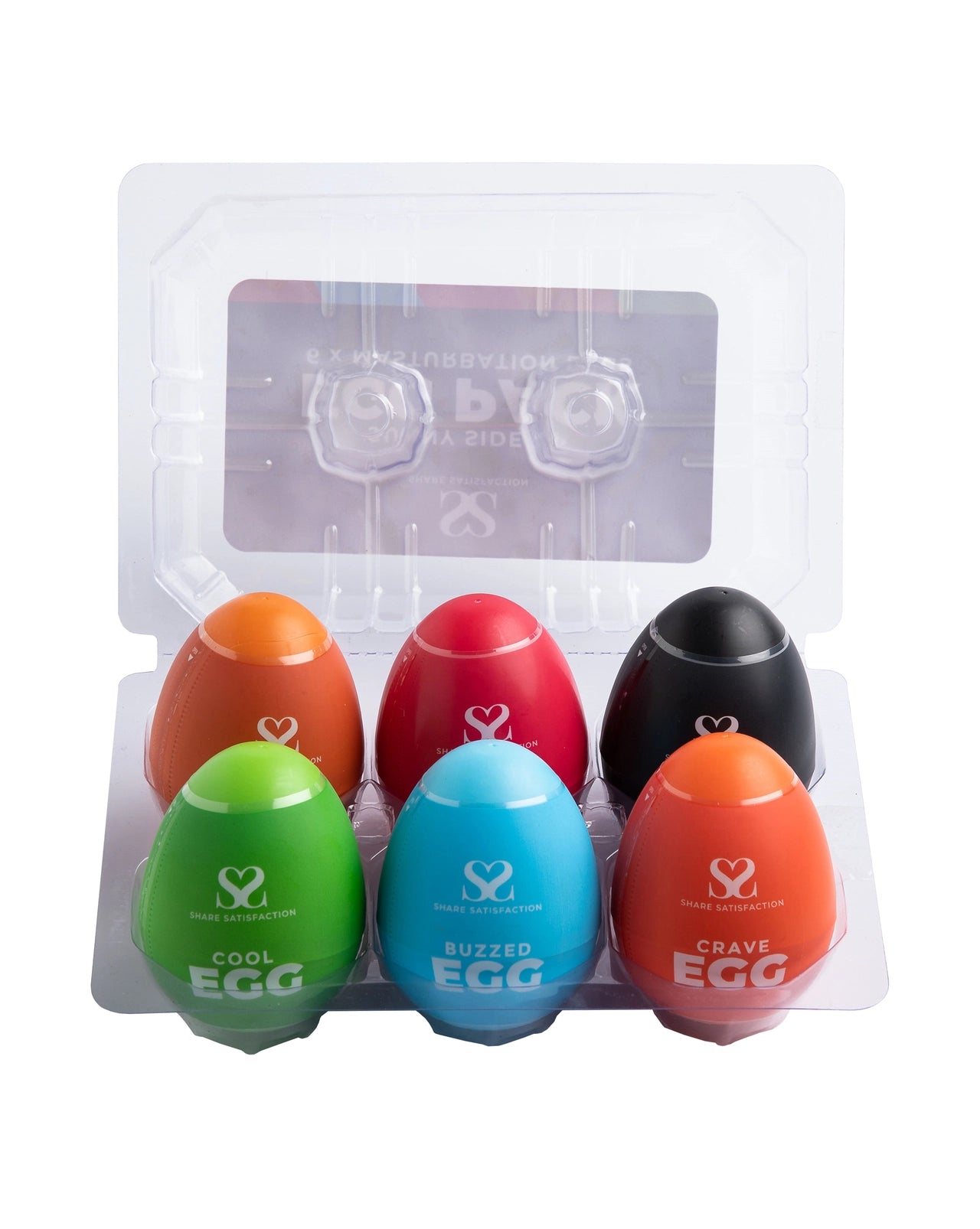 Share Satisfaction Masturbator Eggs Set
