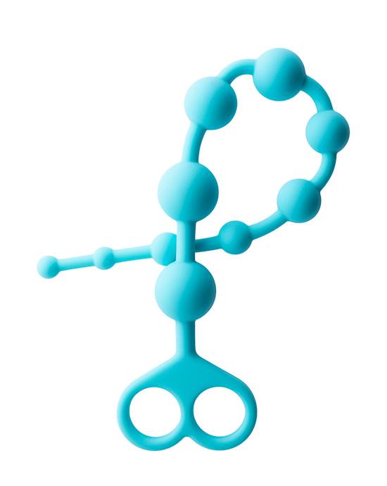 Share Satisfaction Anal Beads Sex Toys Share Satisfaction Blue