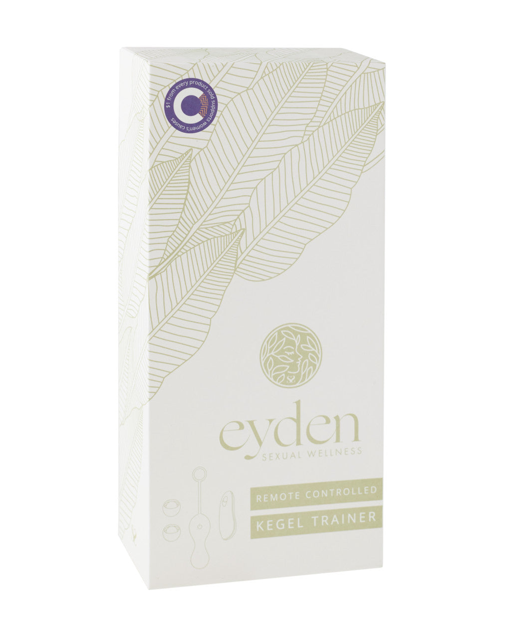 Eyden Remote Controlled Kegel Trainer with Circle Cord