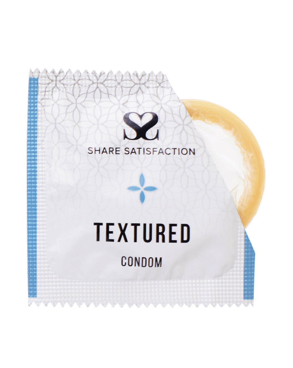 Share Satisfaction Textured Condom Single
