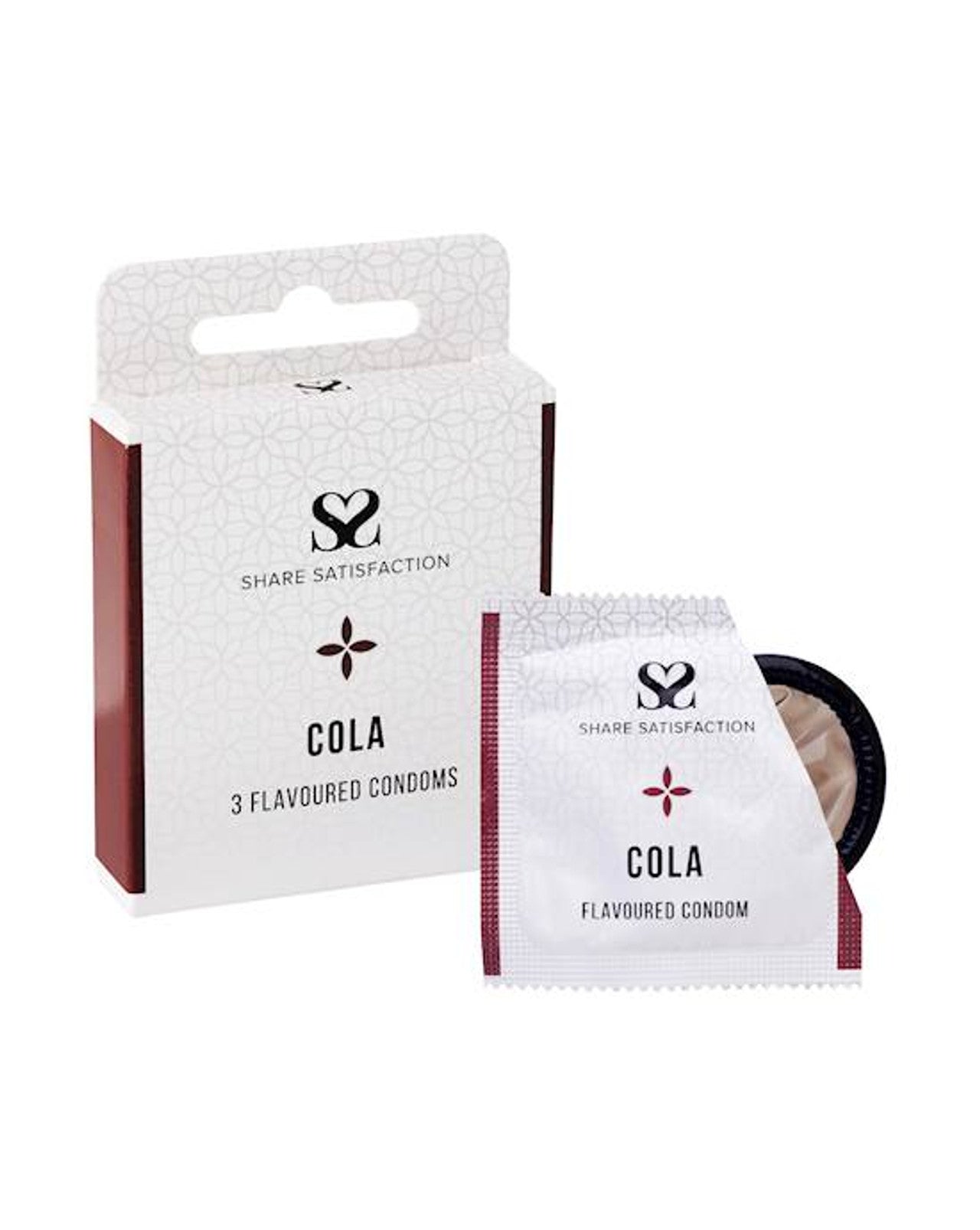 Share Satisfaction Flavoured Condoms 3 Pack