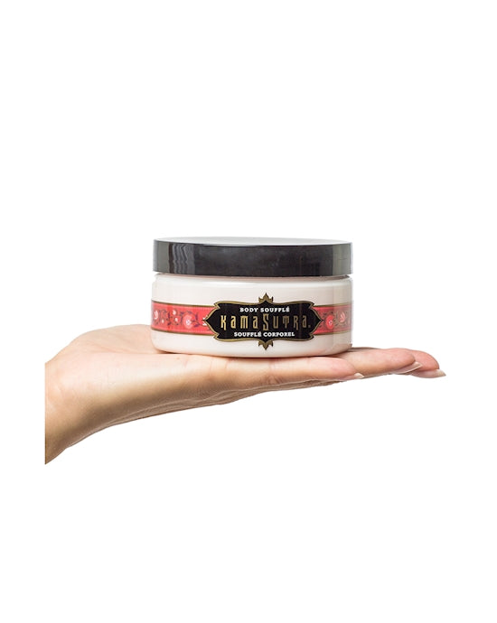 Kama Sutra Body Souffle hand holding product