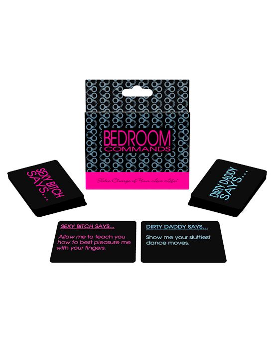 Bedroom Commands Card Game