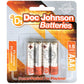 Doc Johnson Batteries 4 AAA product packaging