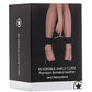 Reversible Ankle Cuffs Black