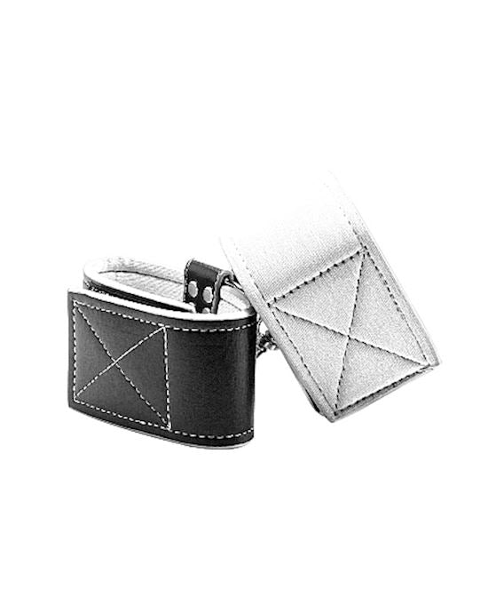 Reversible Ankle Cuffs White