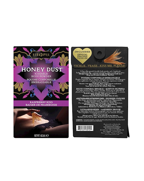 Kama Sutra Honey Dust Raspberry Kiss product packaging