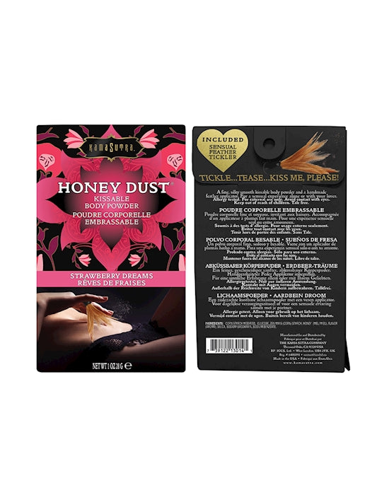 Kama Sutra Honey Dust Strawberry Dreams product packaging