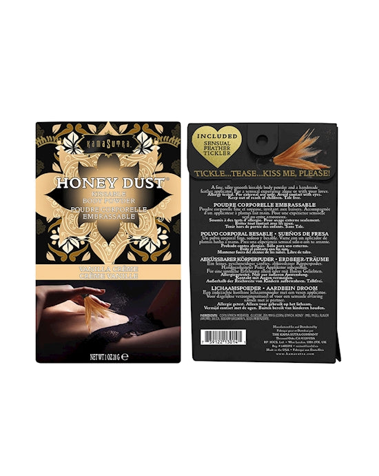 Kama Sutra Honey Dust Vanilla product packaging