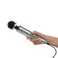 Doxy Number 3 Massager Silver product image with hand