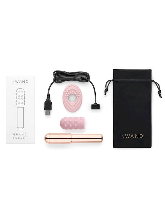 Le Wand Grand Bullet Pink product packaging