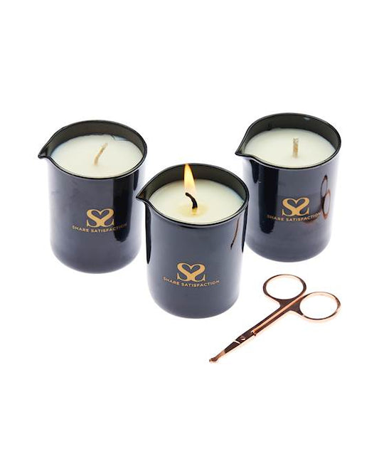 Share Satisfaction Massage Candle Set