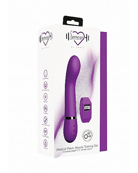 Shots Toys Kegel G Purple Product box