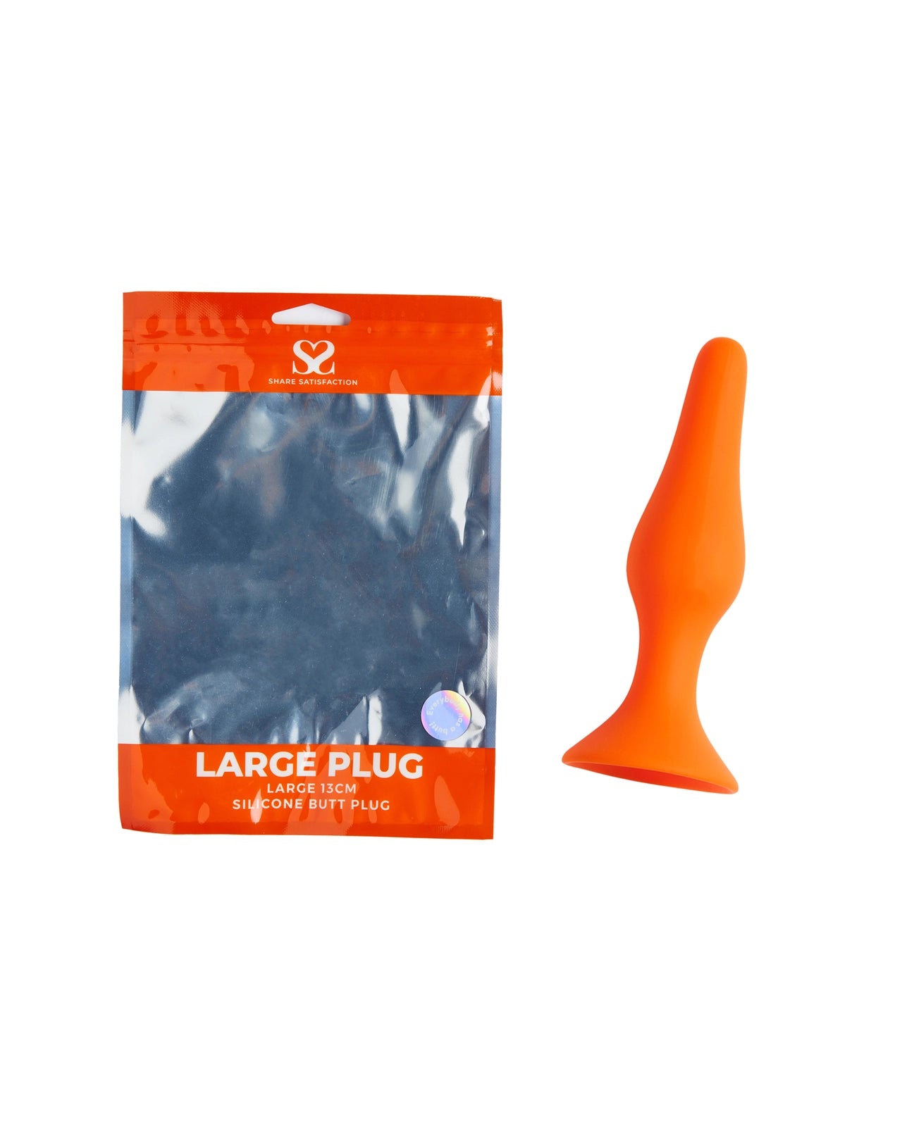 Share Satisfaction Large Silicone Butt Plug