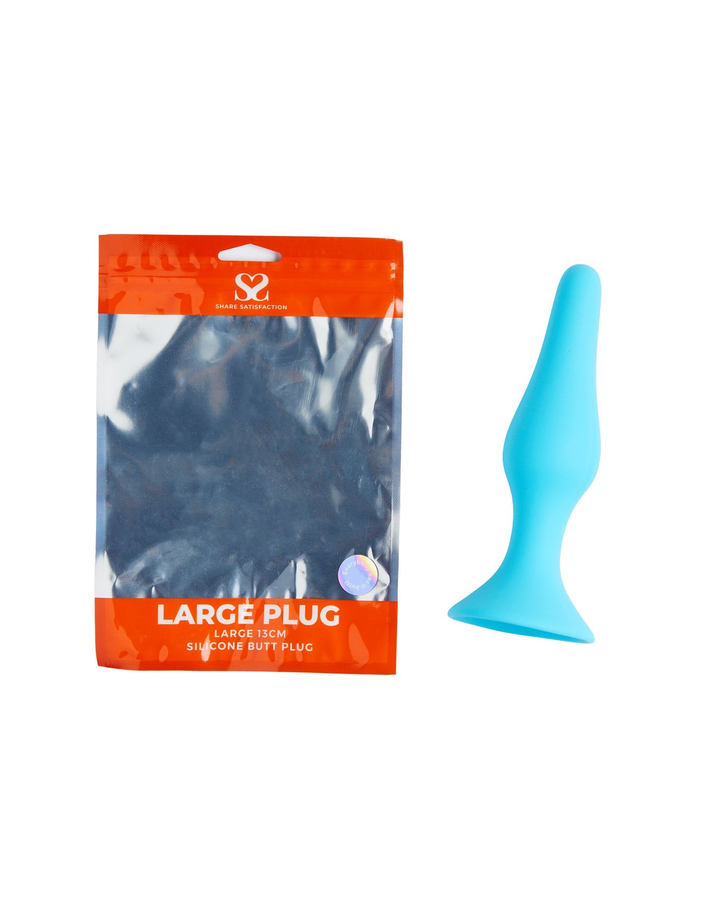 Share Satisfaction Large Silicone Butt Plug