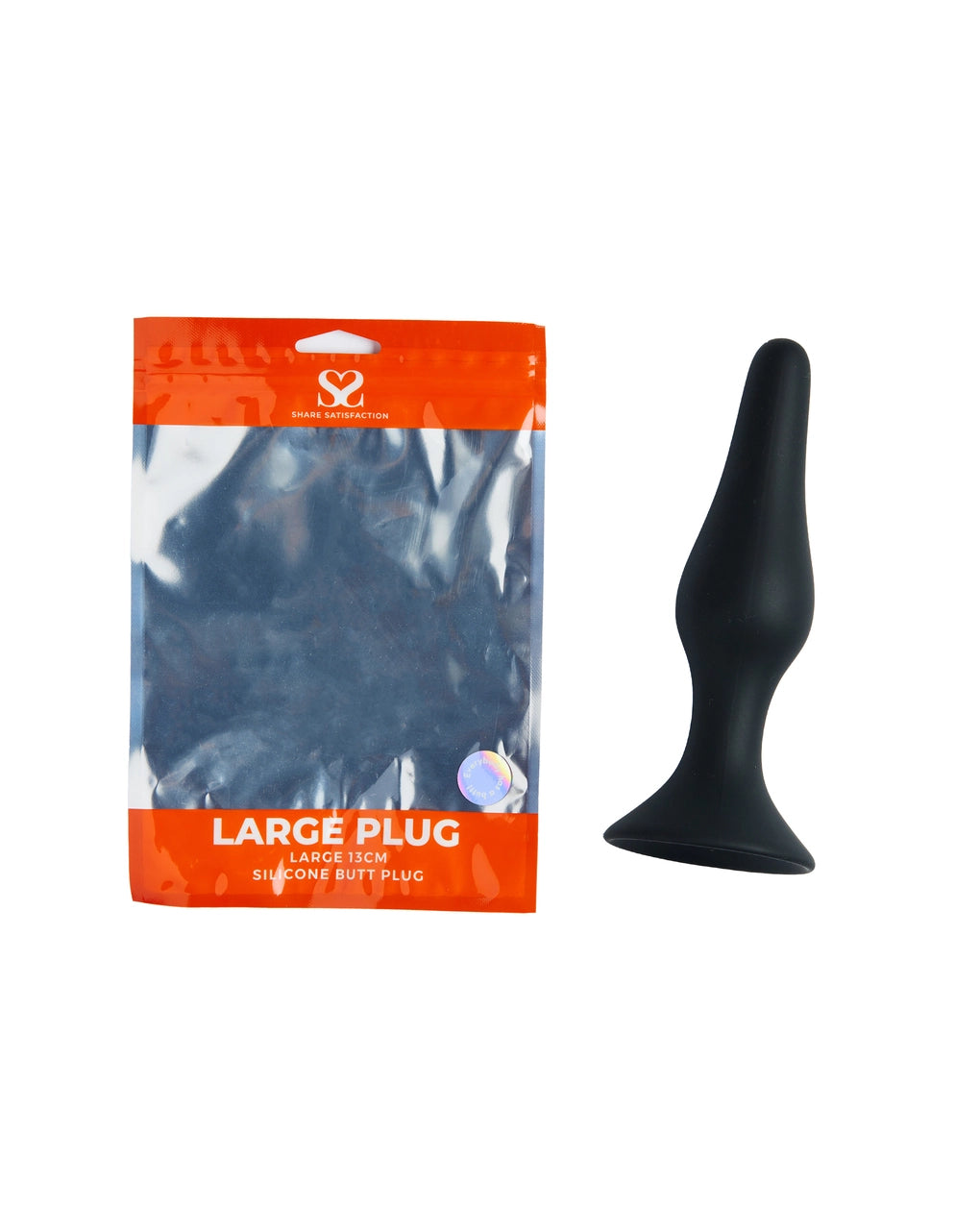 Share Satisfaction Large Silicone Butt Plug