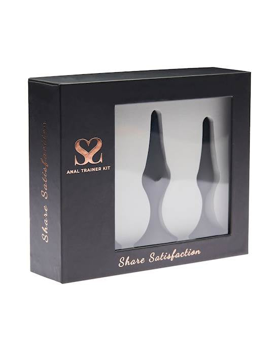 Share Satisfaction 3-Piece Anal Training Kit