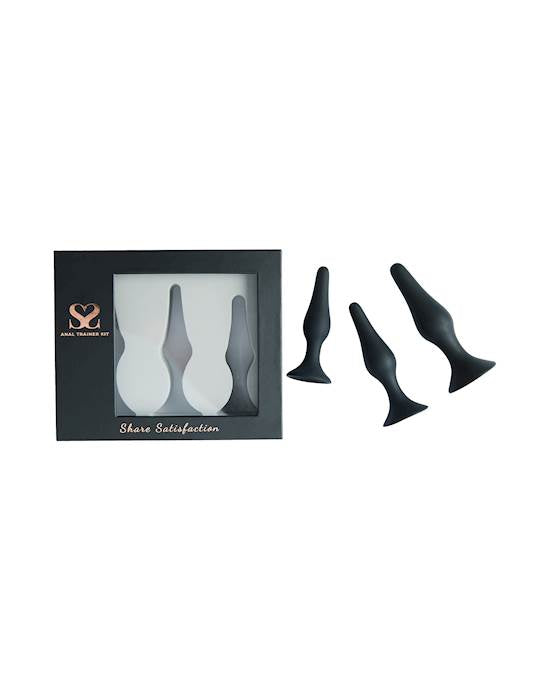 Share Satisfaction 3-Piece Anal Training Kit