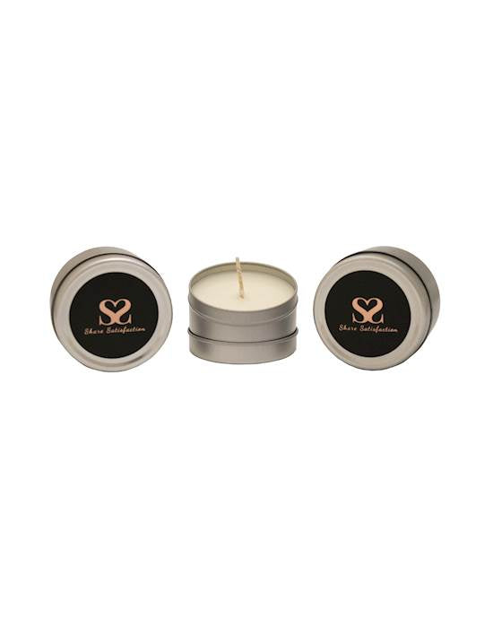 Share Satisfaction Mini Massage Candle