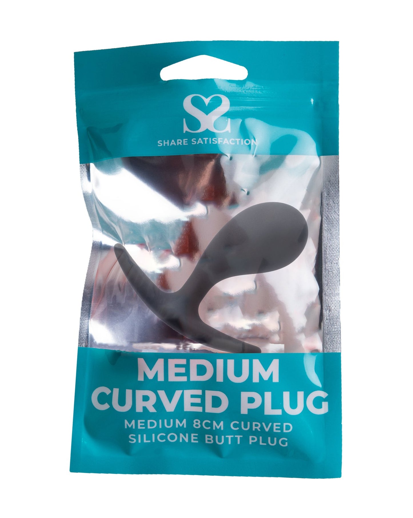 Share Satisfaction Medium Curved Plug