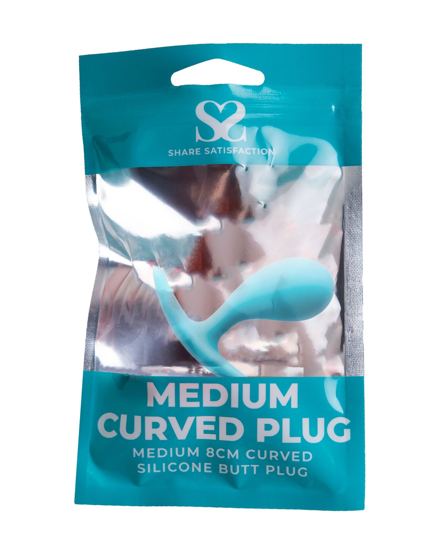 Share Satisfaction Medium Curved Plug