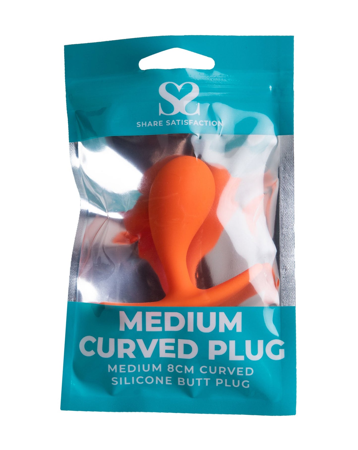 Share Satisfaction Medium Curved Plug