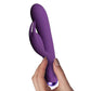 Flutter Rabbit - 7 Inch Purple hand holding vibrator
