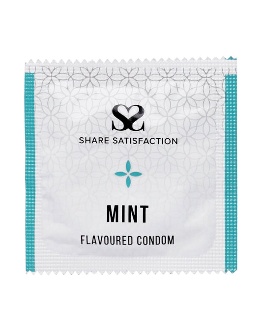 Share Satisfaction Mint Flavoured Condom Single