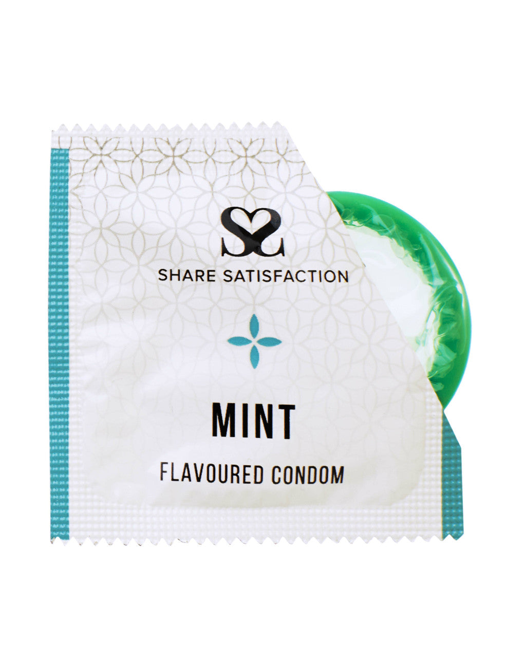 Share Satisfaction Mint Flavoured Condom Single