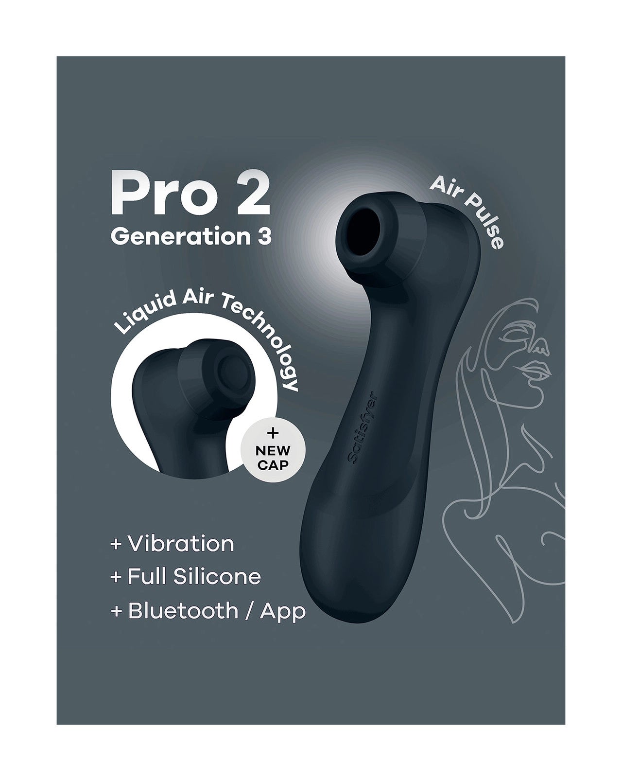 Satisfyer Pro 2 Generation 3 Connect App Compatible