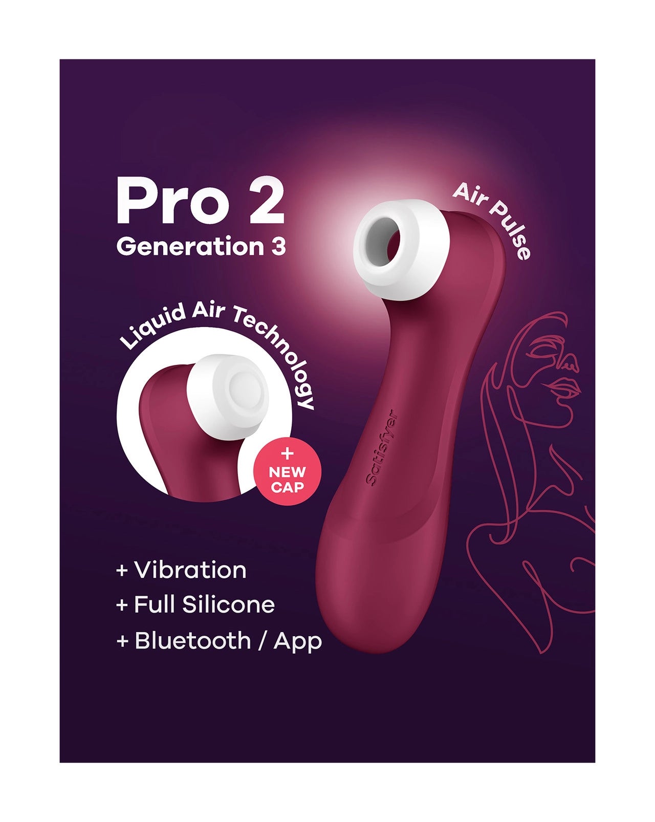 Satisfyer Pro 2 Generation 3 Connect App Compatible