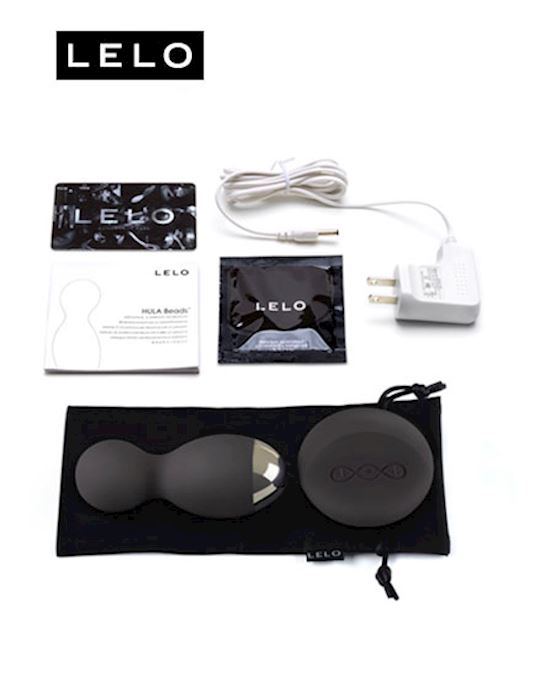 LELO Hula Beads black product packaging